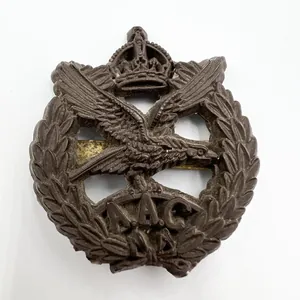 WW2 Army Air Corps Plastic Economy Cap Badge