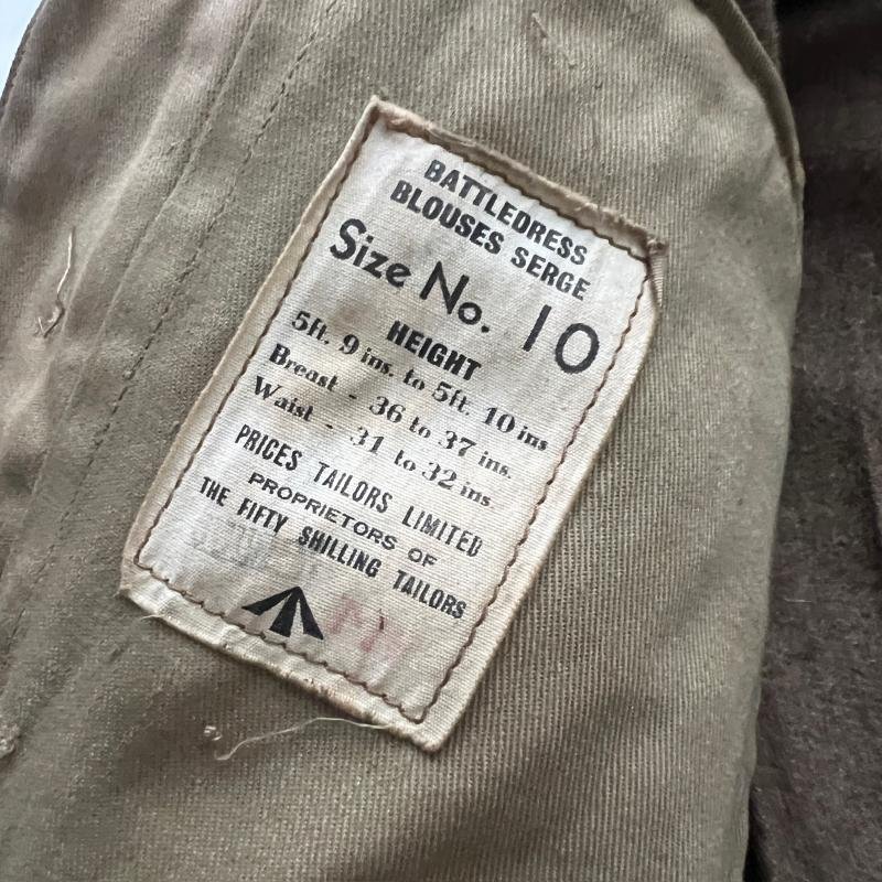 WW2 40 Royal Marine Commando Battle Dress Blouse — image 4