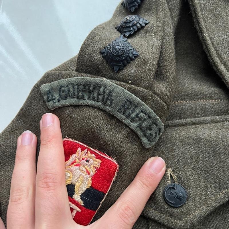 WW2 4th Gurkha Rifles Battle Dress Blouse — image 2