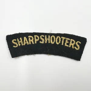 WW2 Sharpshooters 3rd County of London Yeomanry Shoulder Title