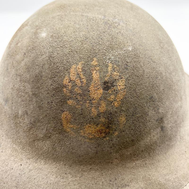 WW2 Polish Army in Exile MKII Helmet — image 2