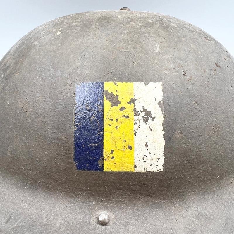 WW2 Royal Army Service Corps MKII Helmet — image 2