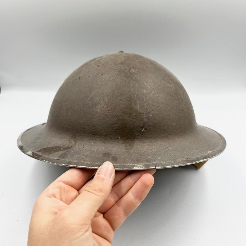 WW2 Royal Army Service Corps MKII Helmet — image 3