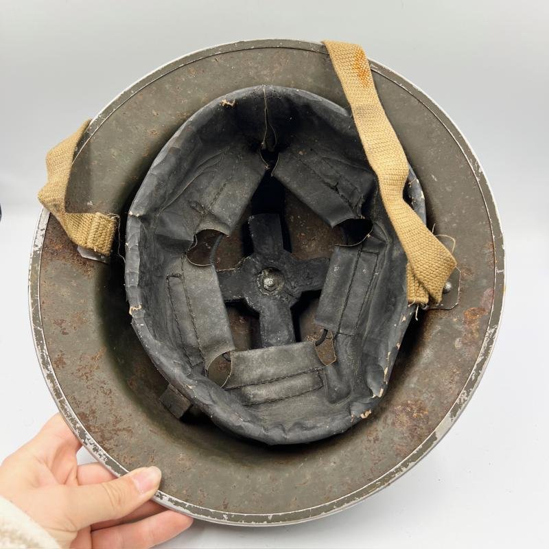 WW2 Royal Army Service Corps MKII Helmet — image 4