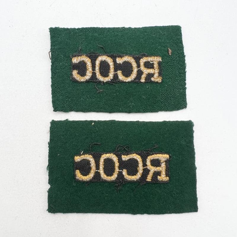 WW2 RCOC 4th Canadian Armoured Division Formation Signs — image 2