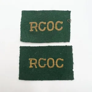 WW2 RCOC 4th Canadian Armoured Division Formation Signs