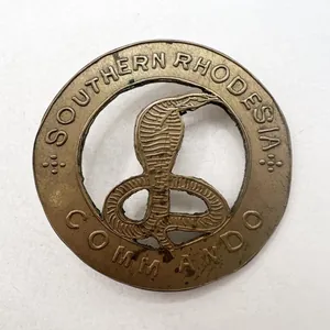 WW2 Southern Rhodesia Commando Cap Badge