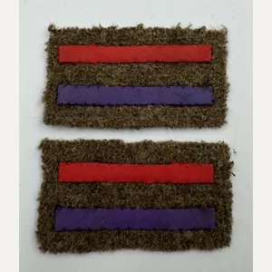 WW2 Essex Regiment Arm Of Service Strips