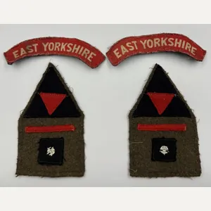 WW2 2nd Battalion East Yorkshire Regiment Combination
