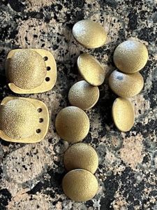 COMPLETE SET OF SA BUTTONS FOR THE 4 POCKET TUNIC.