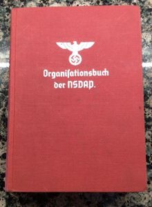 1936 ORGANISATIONS BOOK.