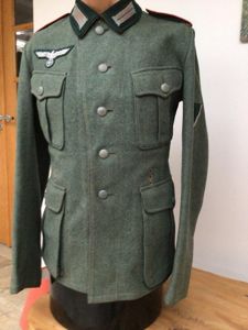 TEXTBOOK WEHRMACHT M36 MINT TUNIC.