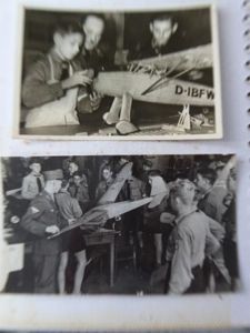 POSTCARD SIZE PHOTOS OF FLIEGER HJ.