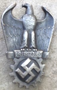 DOCTOR FRIRZ TODT PRIZE IN STEEL.