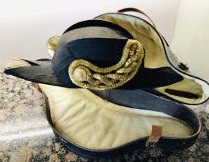 IMPORTANT IMPERIAL NAVY BI-CORN HAT.