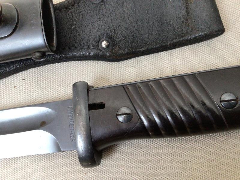 MINT K98 BAYONET AND FROG. — image 8