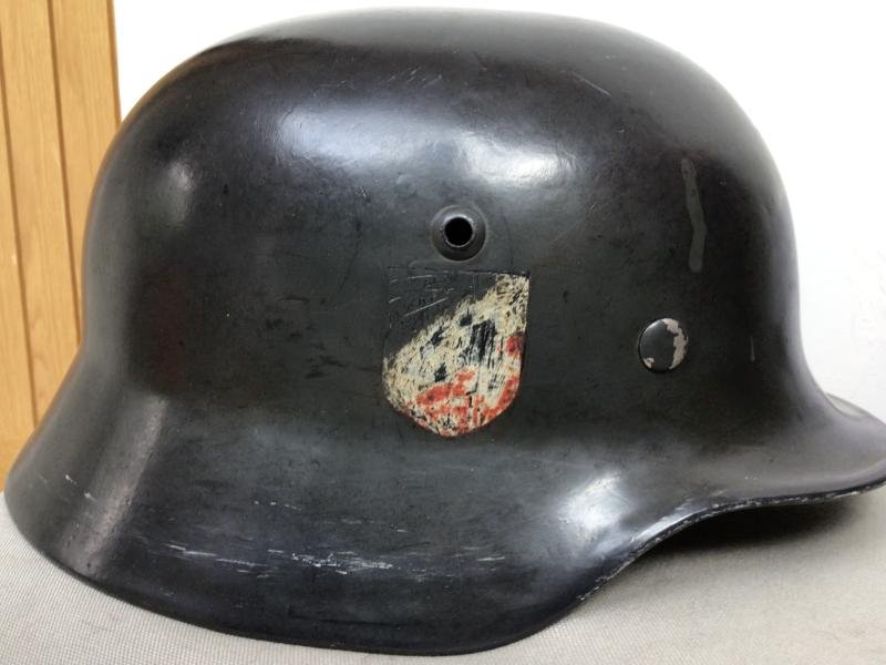 LUFTWAFFE D/D M35 HELMET. — image 2