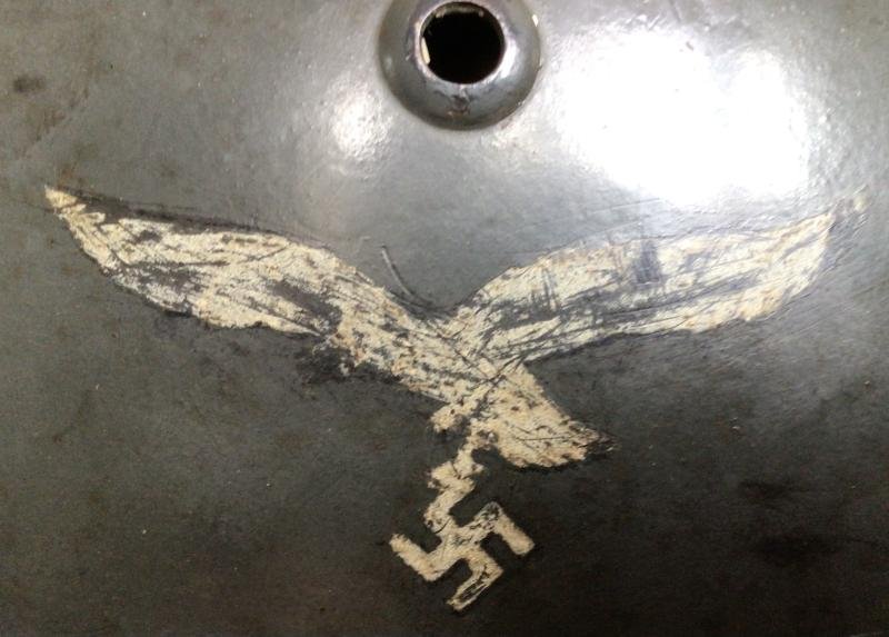 LUFTWAFFE D/D M35 HELMET. — image 8