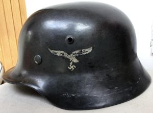 LUFTWAFFE D/D M35 HELMET.