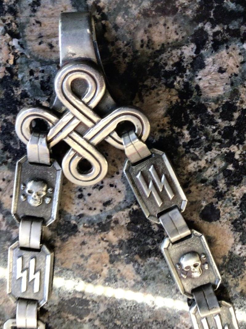 CHAINED SS M 36 OFFICER DAGGER. — image 5