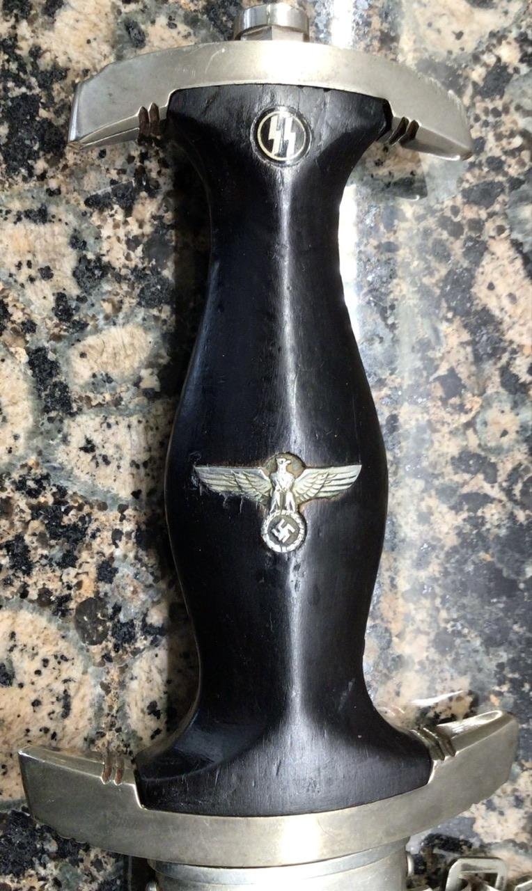 CHAINED SS M 36 OFFICER DAGGER. — image 7