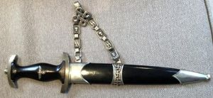 CHAINED SS M 36 OFFICER DAGGER.