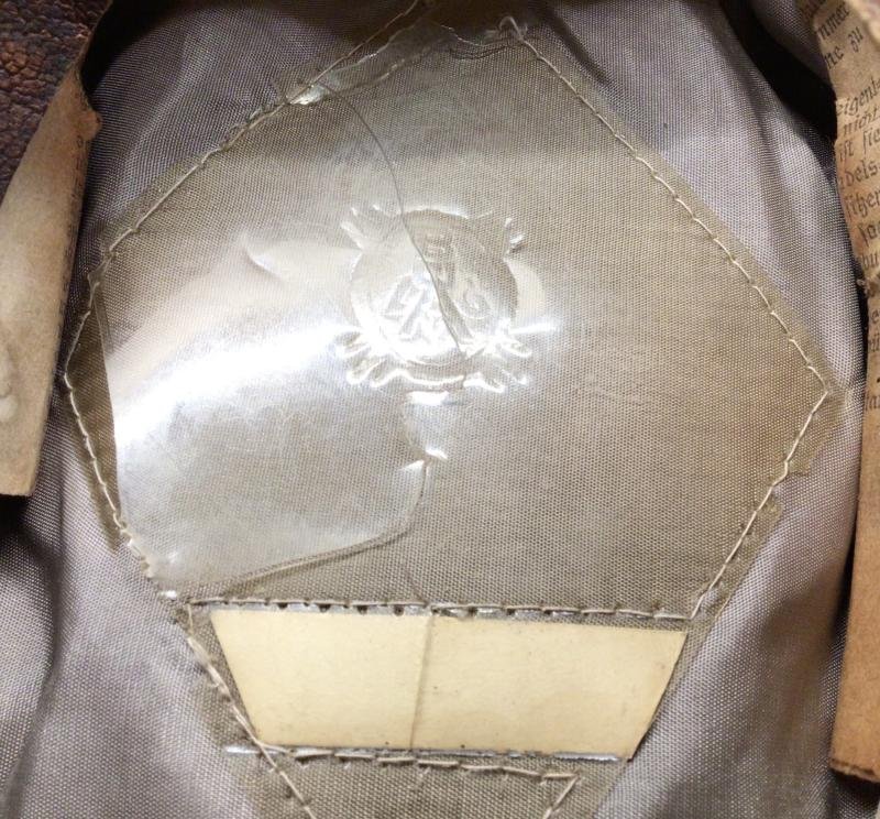 RARE WEHRMACHT CHAPLAINS CRUSHER CAP. — image 5