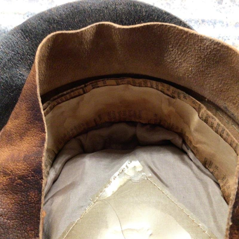 RARE WEHRMACHT CHAPLAINS CRUSHER CAP. — image 7