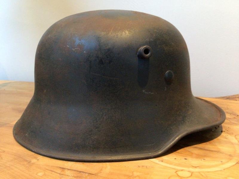 A RARE SS/RZM STEEL HELMET. — image 2