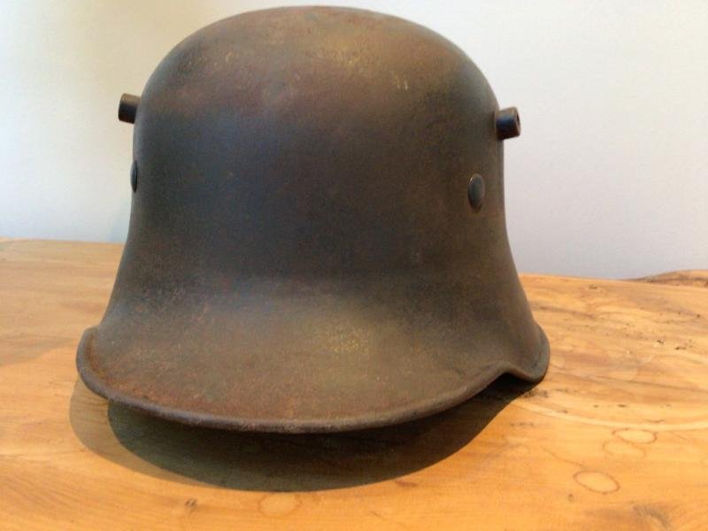 A RARE SS/RZM STEEL HELMET. — image 5