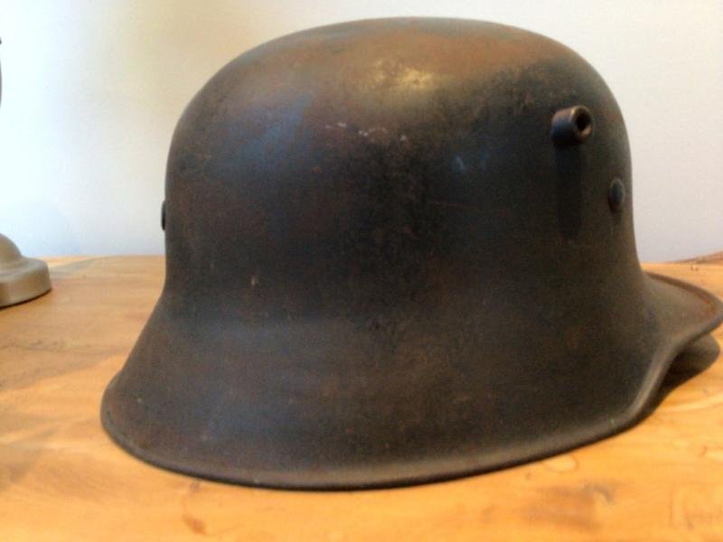 A RARE SS/RZM STEEL HELMET. — image 6