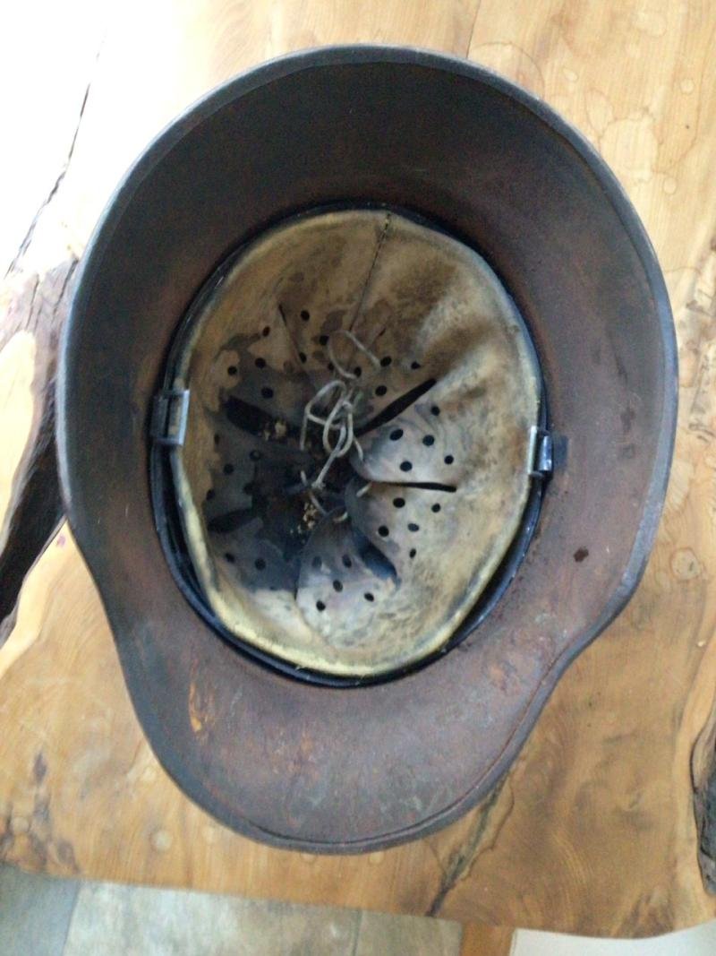 A RARE SS/RZM STEEL HELMET. — image 7