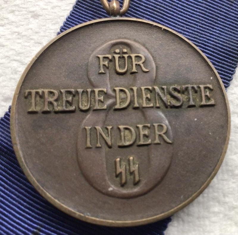 SS8YEAR LONG SERVICE MEDAL. — image 3