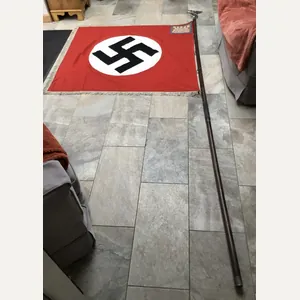 A COMPLETE ORTSGRUPPE STANDARTE.