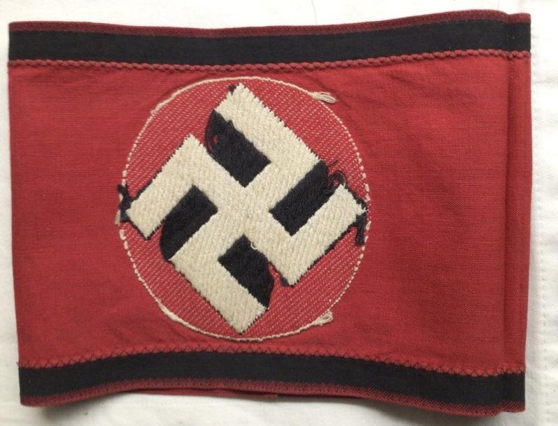 RARE.EARLY SS BROWNSHIRT BRASSARD. — image 3