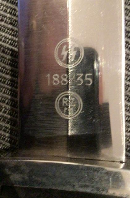 SS M33 RZZM DAGGER W/ VERTICAL HANGER. — image 3