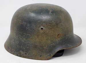 Large M35 Waffen-SS Camouflage Helmet