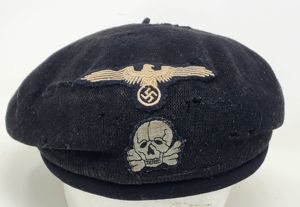 Incredibly Rare Waffen-SS Panzer Beret