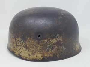 Tan Camo FJ Helmet, Semi-Relic