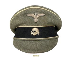 SS-VT Cloth Bill Crusher Visor with Delich Letter