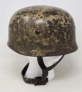 Stunning Southern Front Camo Paratrooper Helmet, FJ