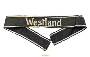 WESTLAND Officer Cuff Title Uniform Removed