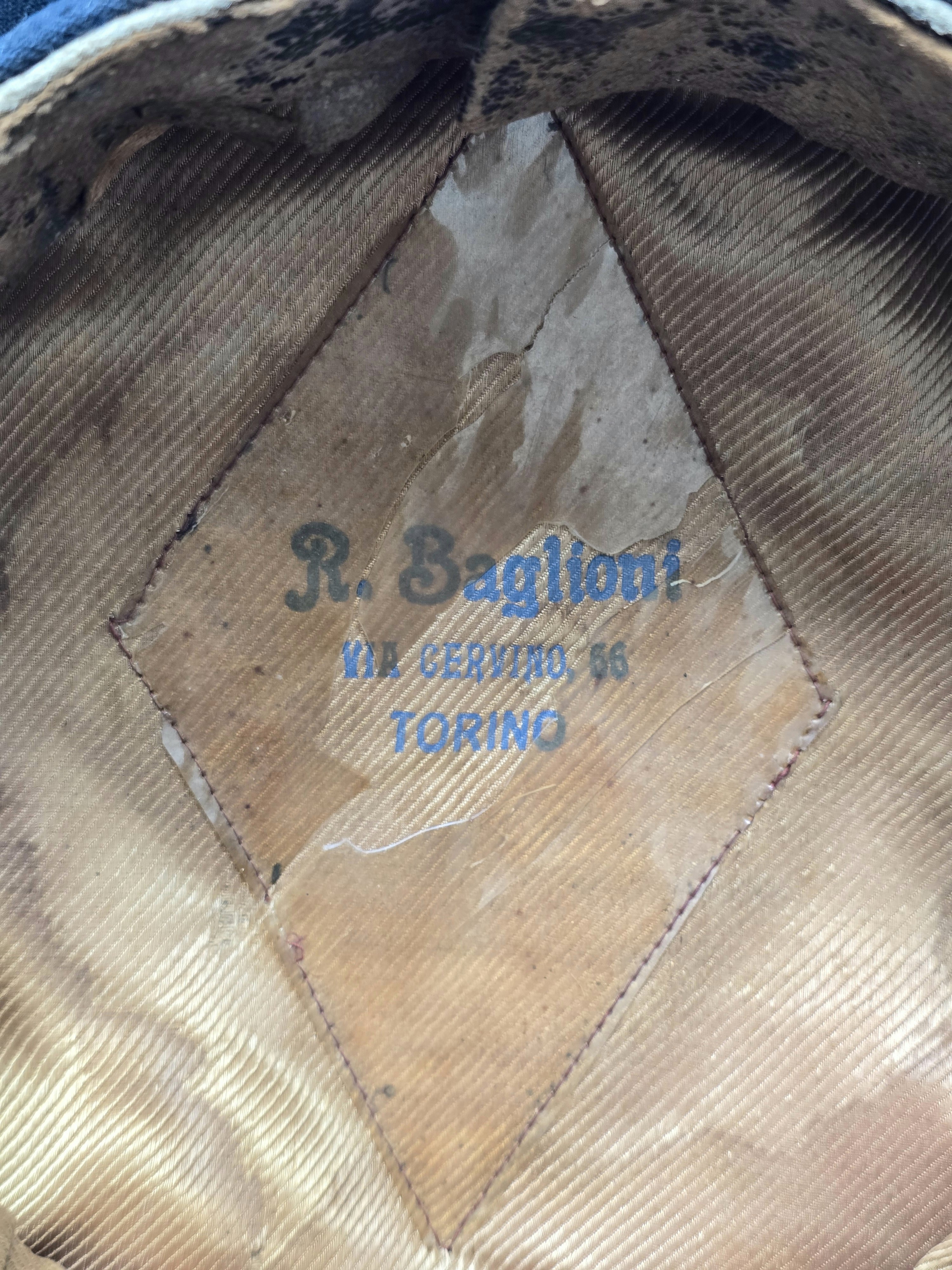 Rare Italian-made SS NCO Visor Cap — image 12