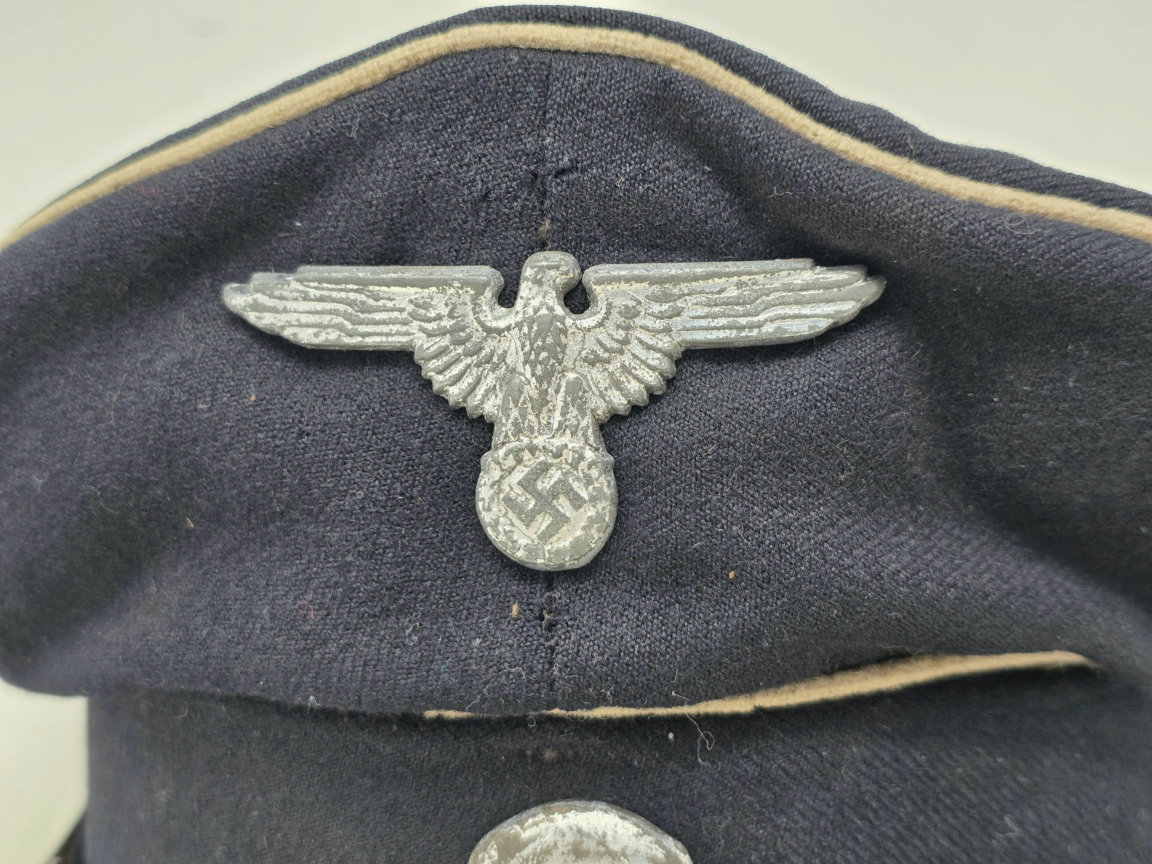 Rare Italian-made SS NCO Visor Cap — image 4