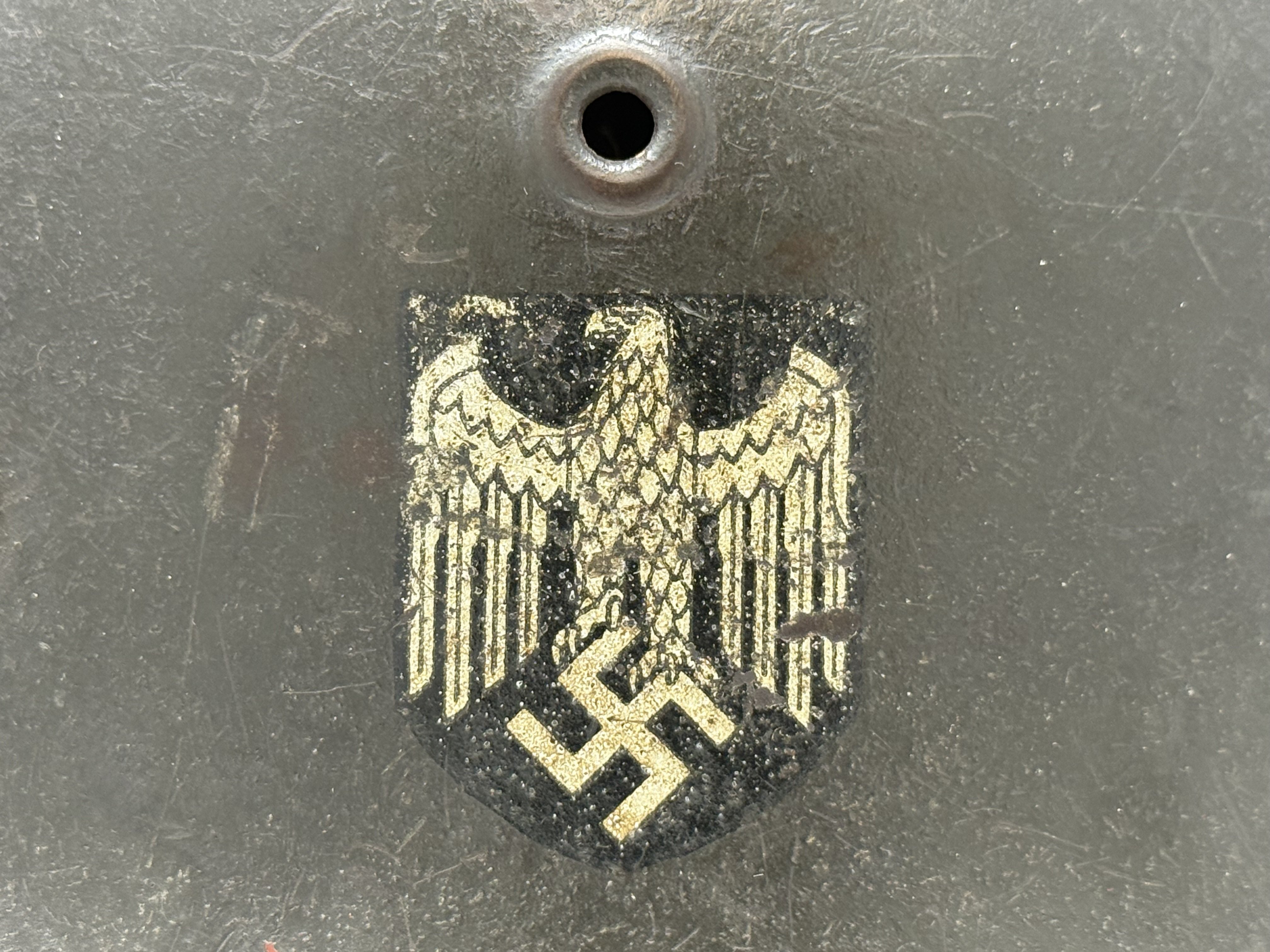 M42 Heer Single Decal Helmet ET66 Ex SS — image 15