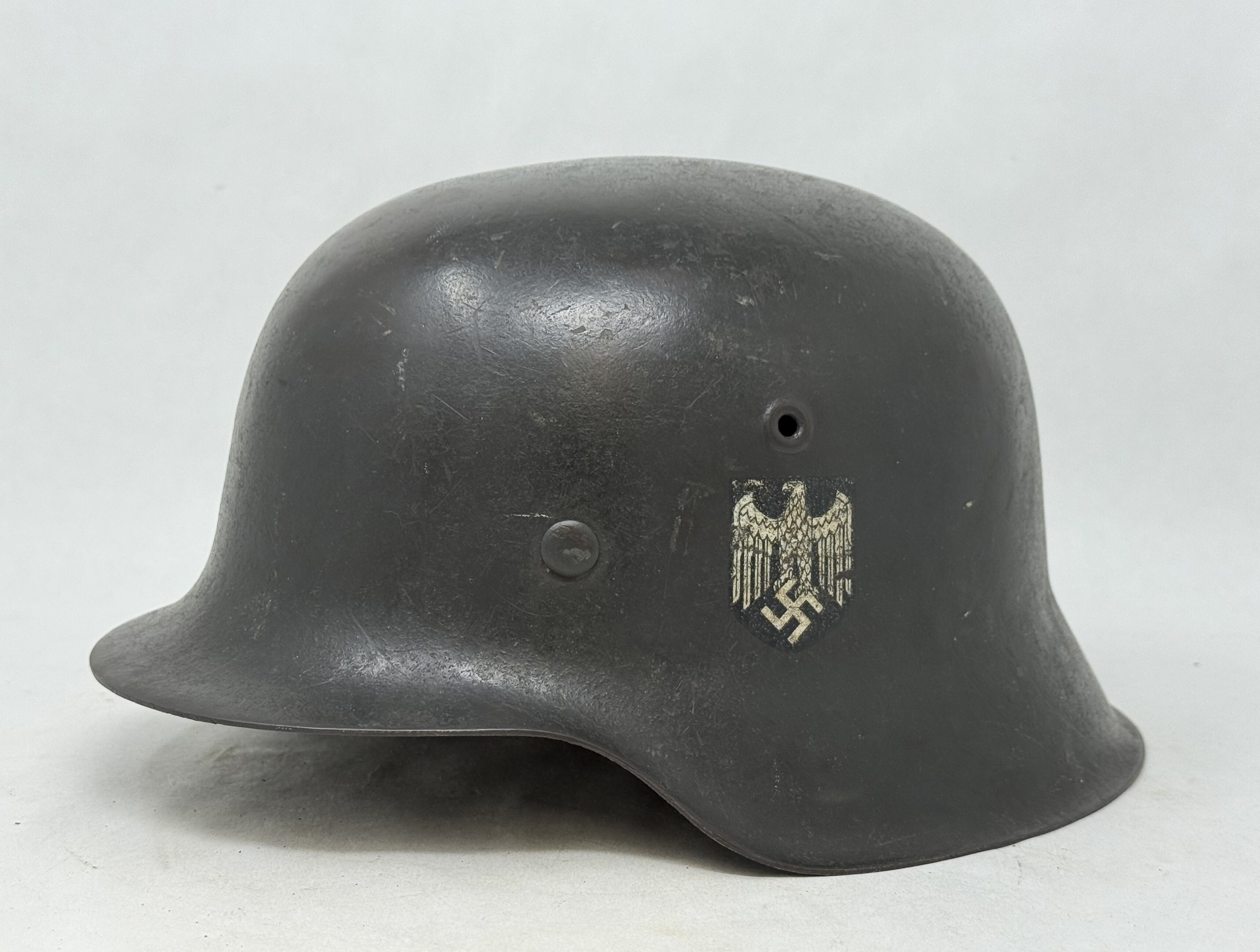 M42 Heer Single Decal Helmet ET66 Ex SS — image 3