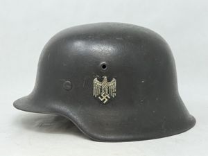 M42 Heer Single Decal Helmet ET66 Ex SS
