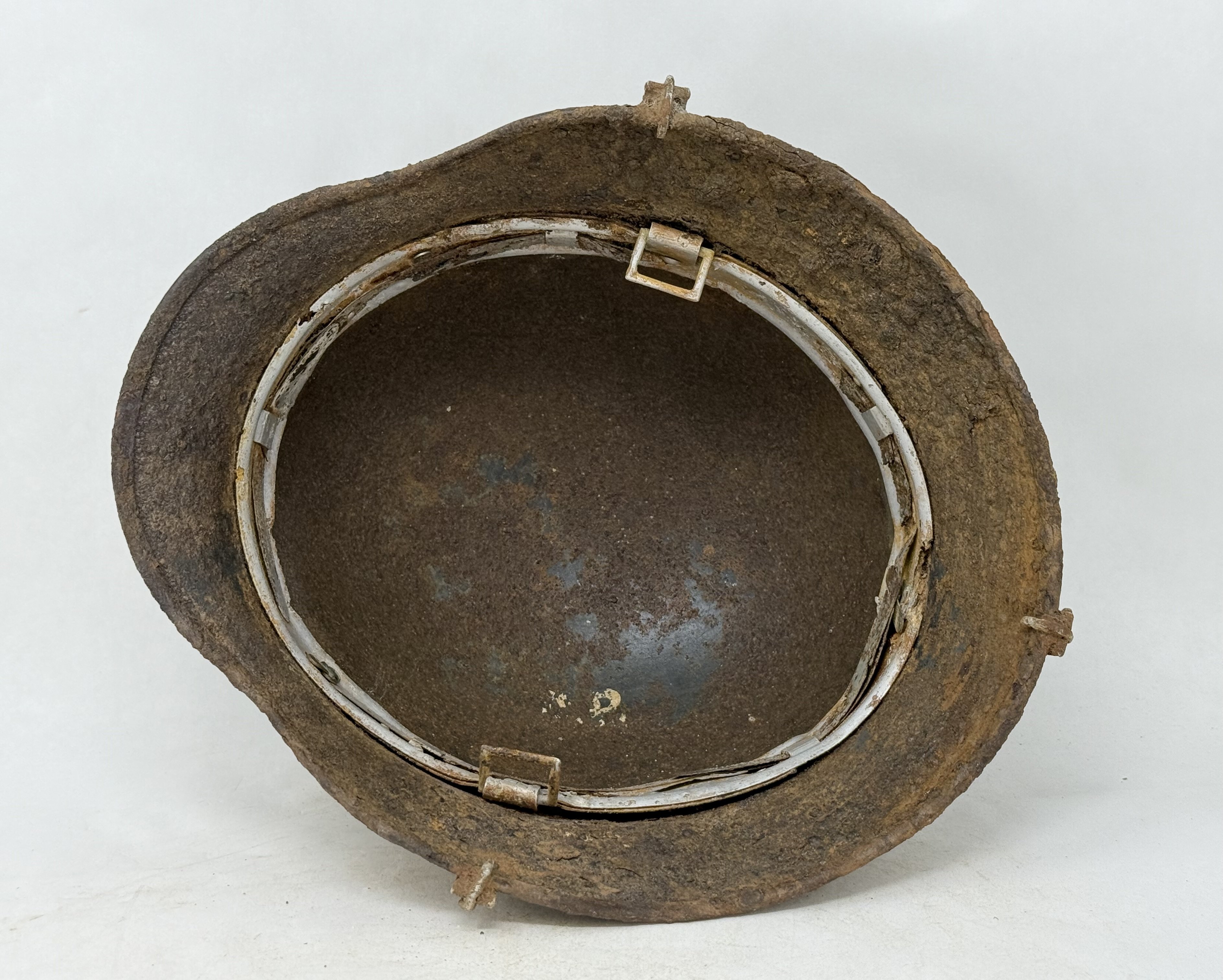 SS M35 Double Decal Helmet with Camo Cover Clips — image 12