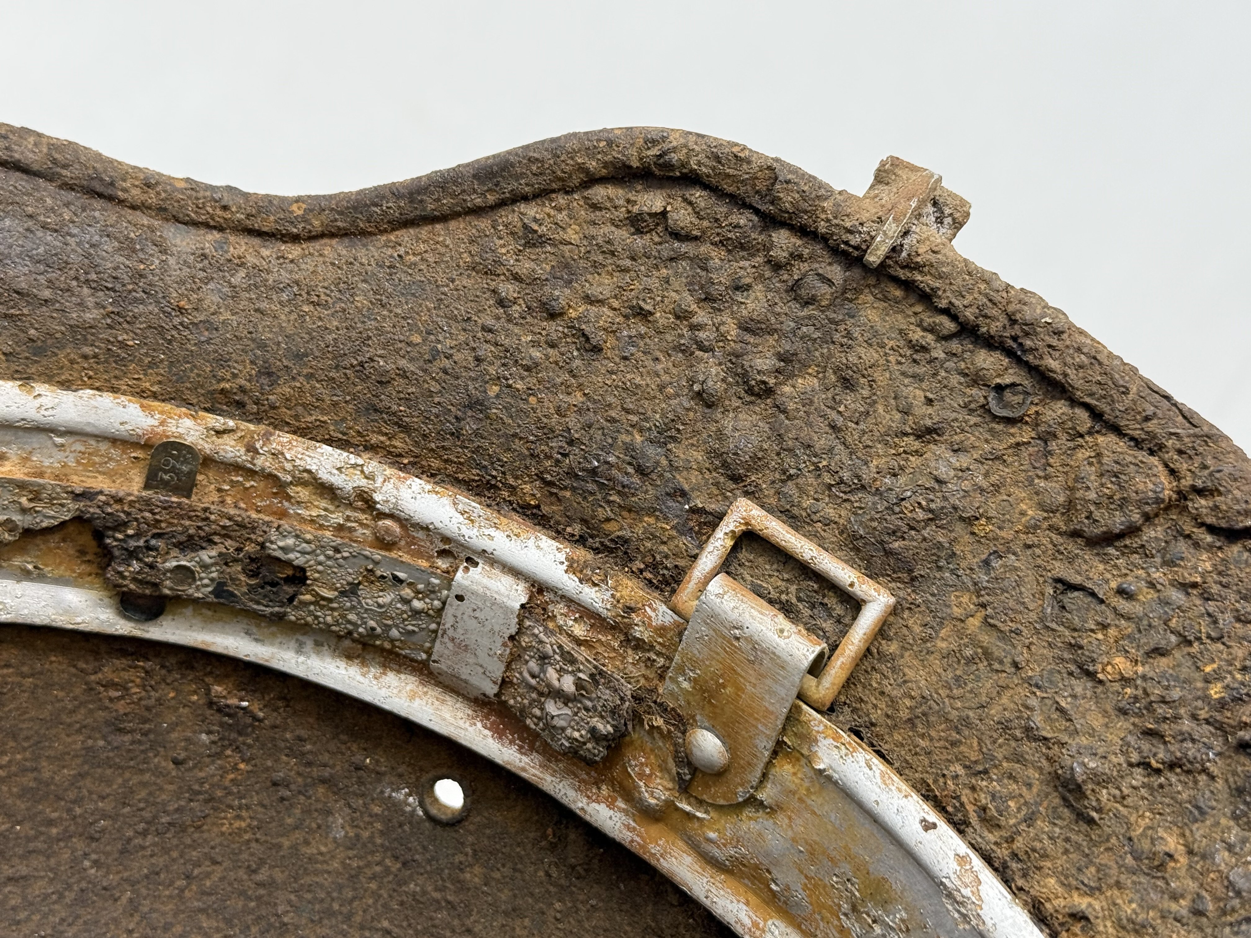 SS M35 Double Decal Helmet with Camo Cover Clips — image 15