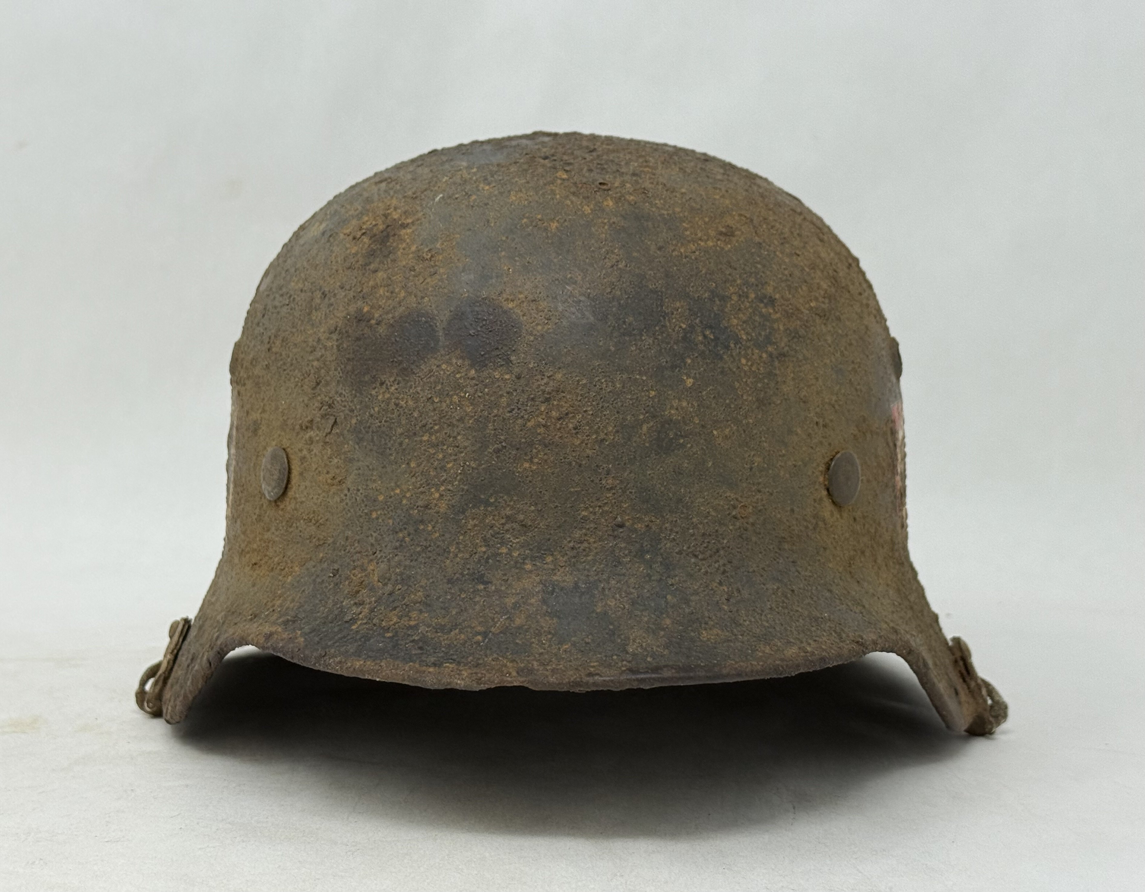 SS M35 Double Decal Helmet with Camo Cover Clips — image 4